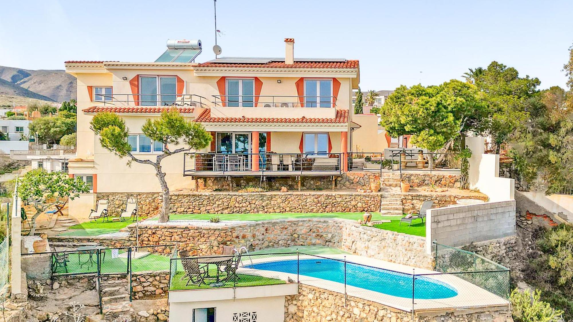 Villa Infinity Sea Views I Pool I Bbq I Jacuzzi Almería Exterior foto