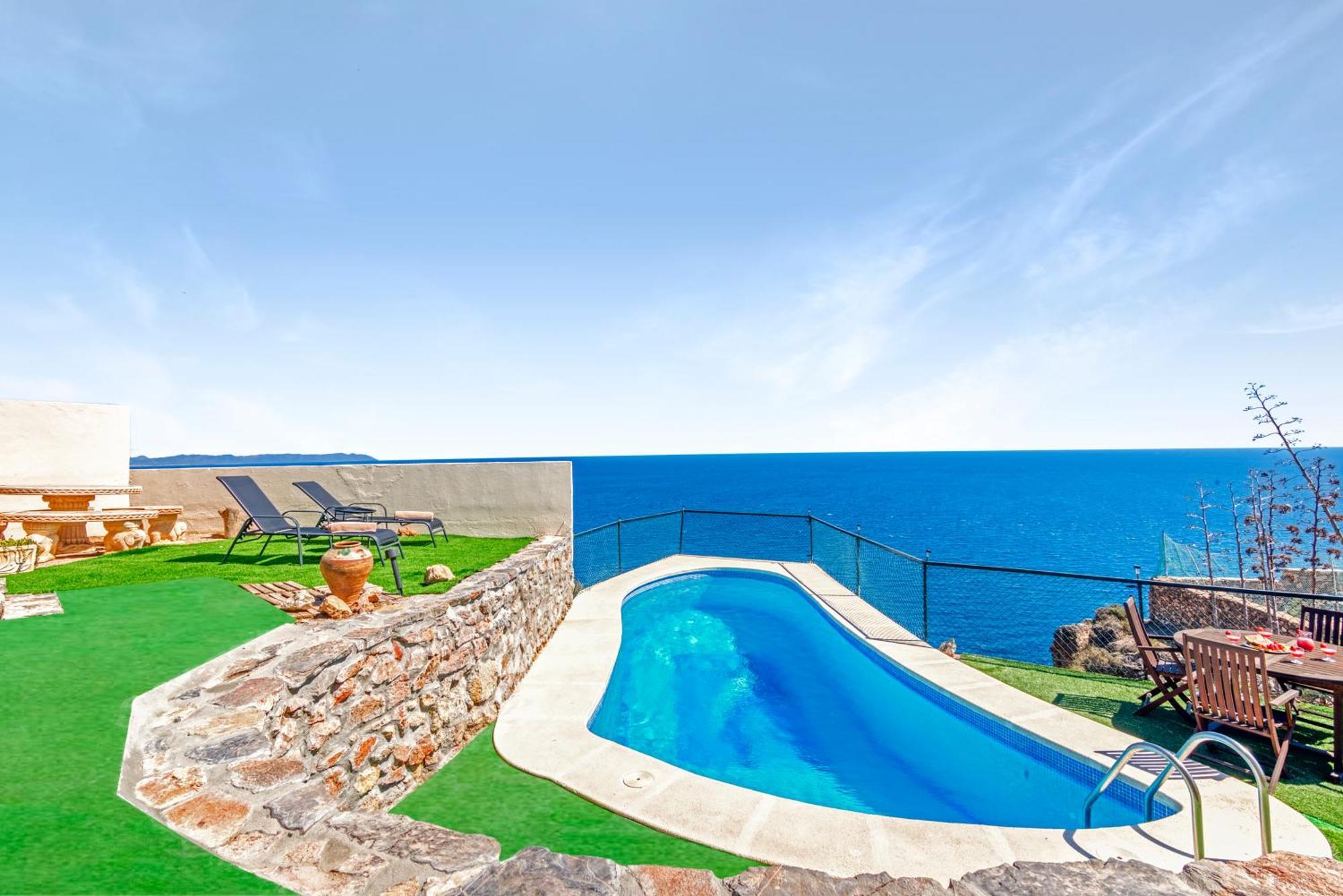 Villa Infinity Sea Views I Pool I Bbq I Jacuzzi Almería Exterior foto